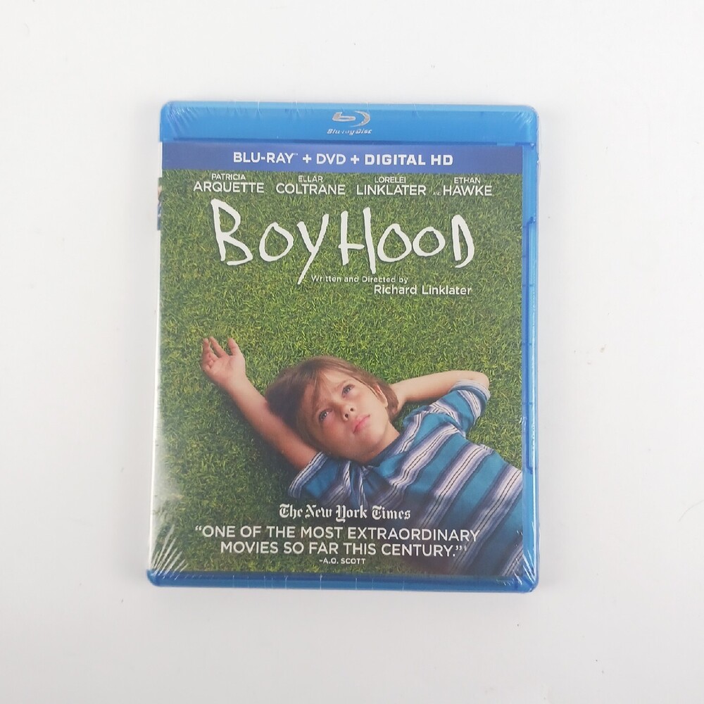 Boyhood Blu-ray DVD and Digital HD Copy. New Sealed.